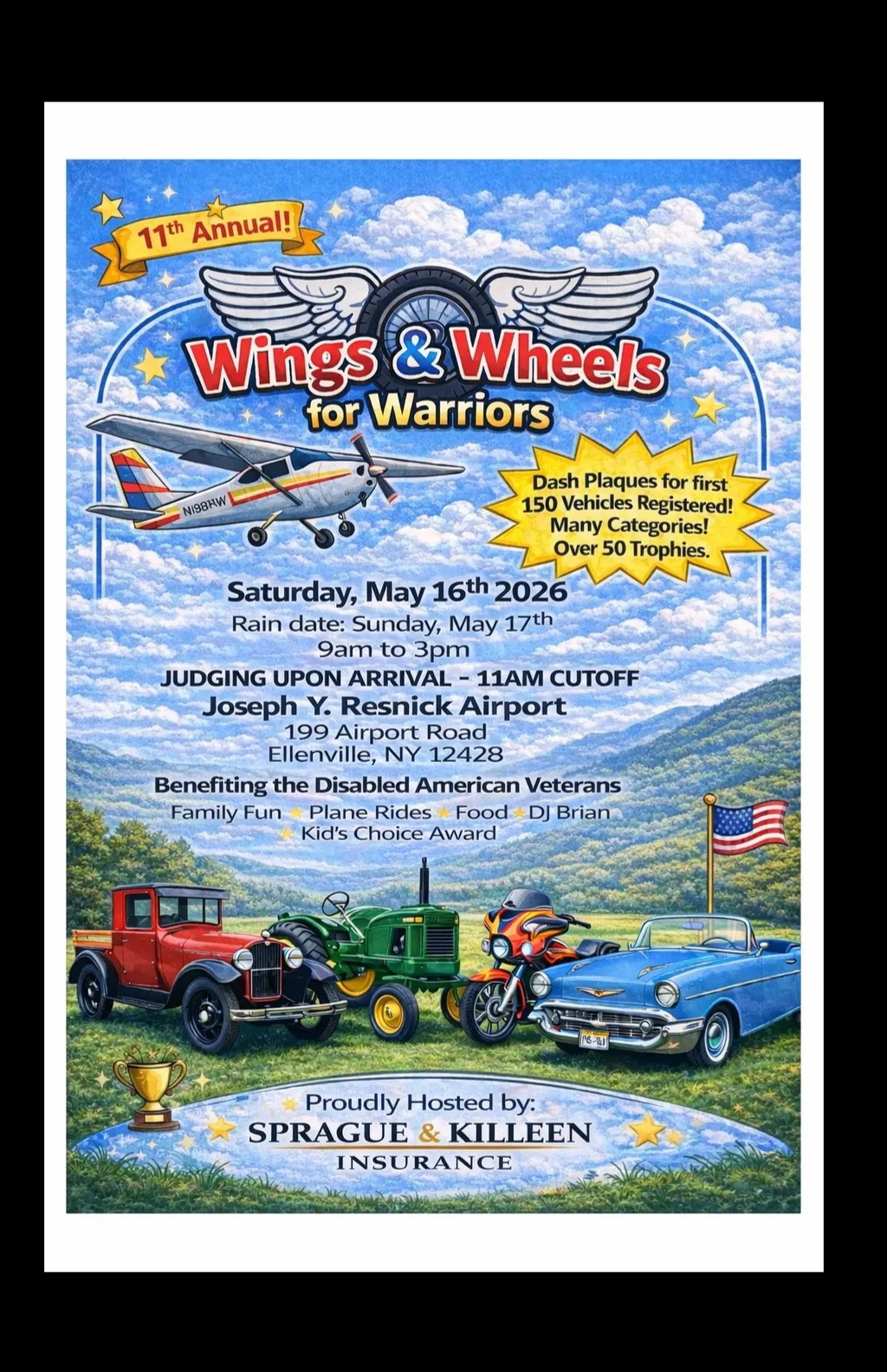 Wings & Wheels for Warriors